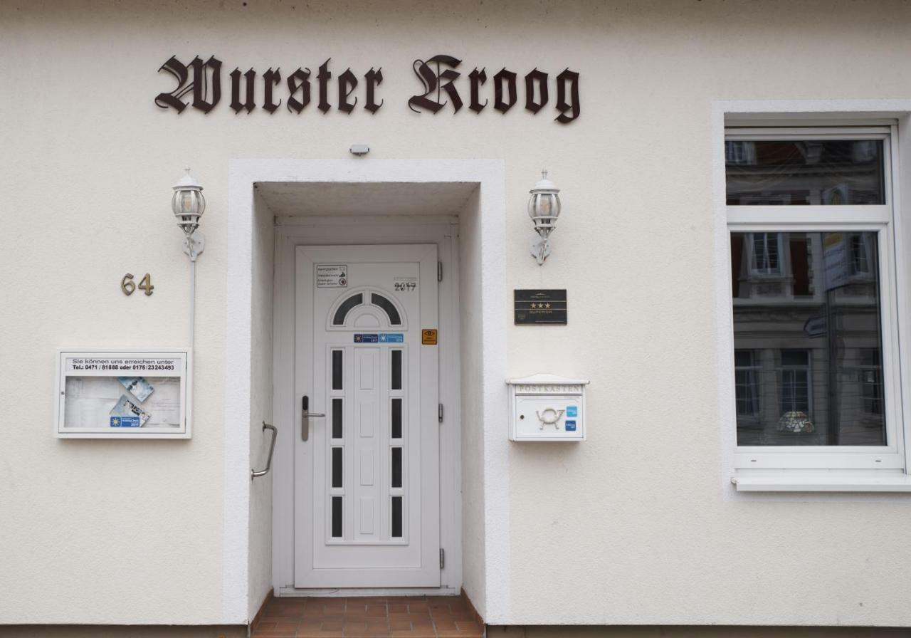 Hotel Wurster Kroog เบรเมอร์ฮาเฟิน ภายนอก รูปภาพ